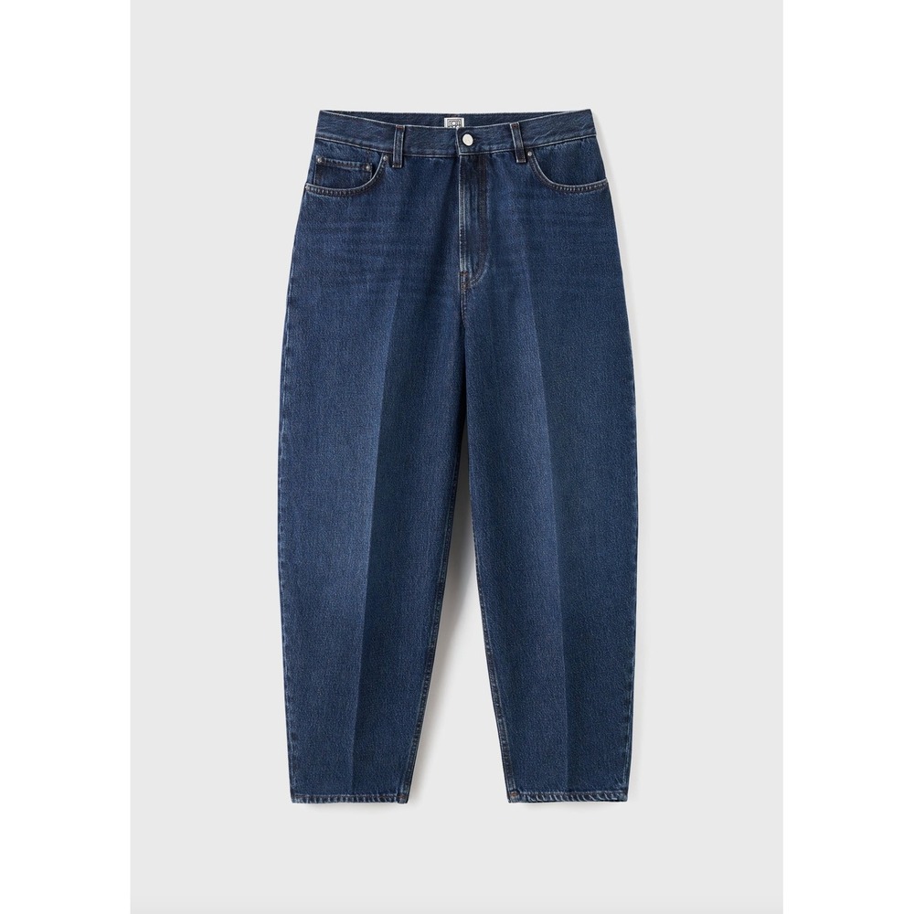 TOTEME Wide tapered leg denim dark blue Size 31/32